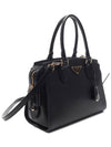 Logo Saffiano Tote Bag Black - PRADA - BALAAN 4