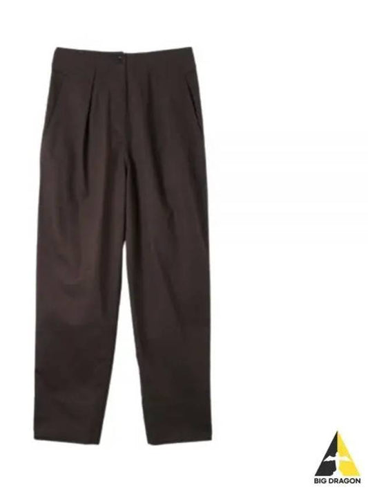 24 MHL CINCH BACK TROUSER EBONY WHTR0512S24LCN EBO bag trousers - MARGARET HOWELL - BALAAN 1