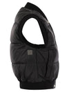 Asoft Water Repellent Padding Vest Black - MAX MARA - BALAAN 3