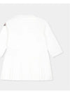 Moncler Baby Collar Long Sleeve T Shirt White - MONCLER - BALAAN 2