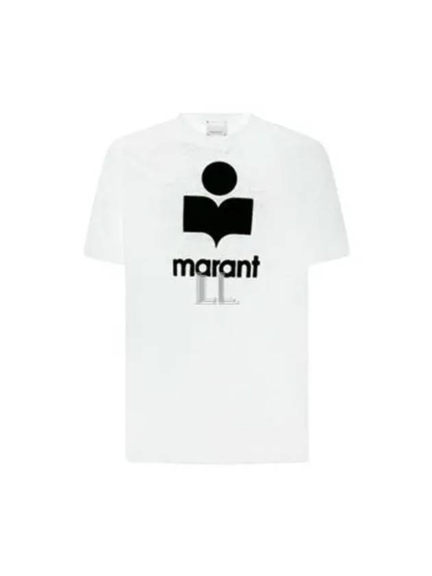 Karman Logo Short Sleeve T-Shirt White - ISABEL MARANT - BALAAN 2