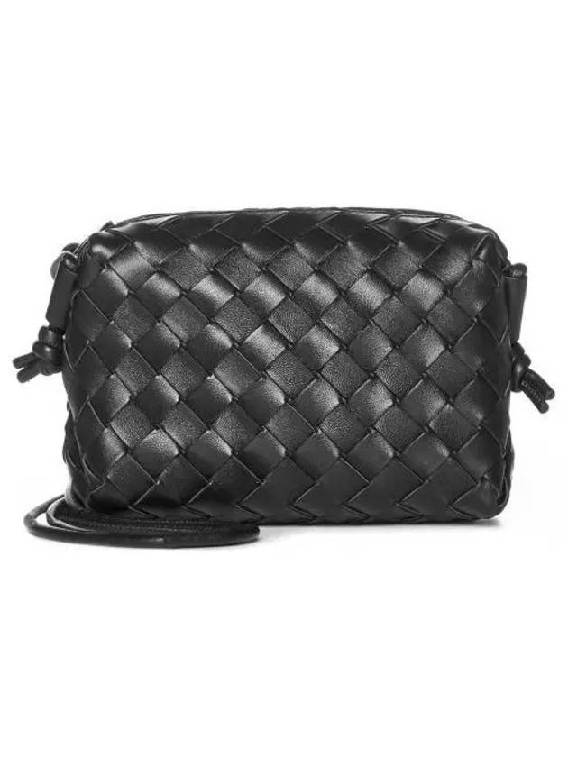 Loop Camera Mini Cross Bag Black - BOTTEGA VENETA - BALAAN 2