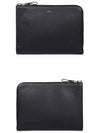 Logo Grain Leather Buckley Clutch Bag Black - TOM FORD - BALAAN 5