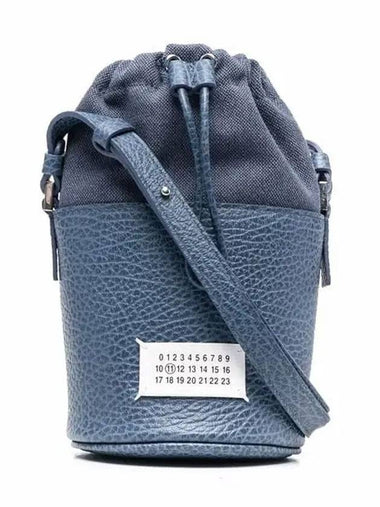 5AC Micro Bucket Bag Slate Blue - MAISON MARGIELA - BALAAN 1