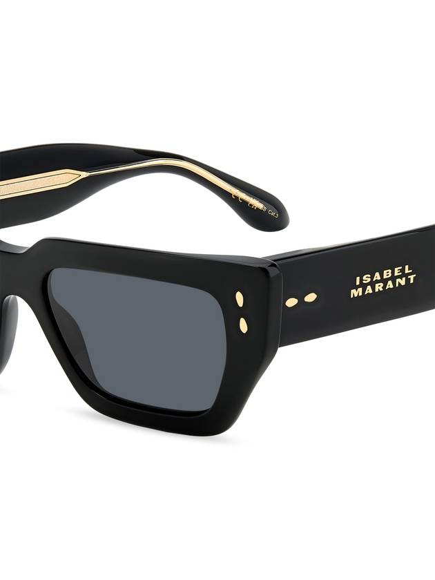 Isabel Marant Sunglasses With Logo, Women's, Black - ISABEL MARANT - BALAAN 4