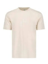 30/1 Jersey Relaxed Graphic Short Sleeve T-Shirt Beige - CP COMPANY - BALAAN 2