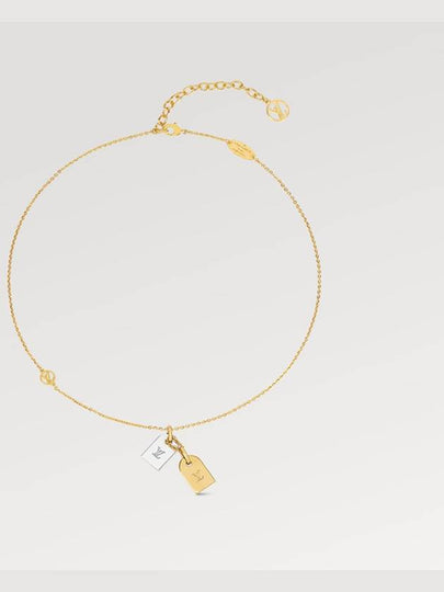 Nanogram Necklace Gold - LOUIS VUITTON - BALAAN 2