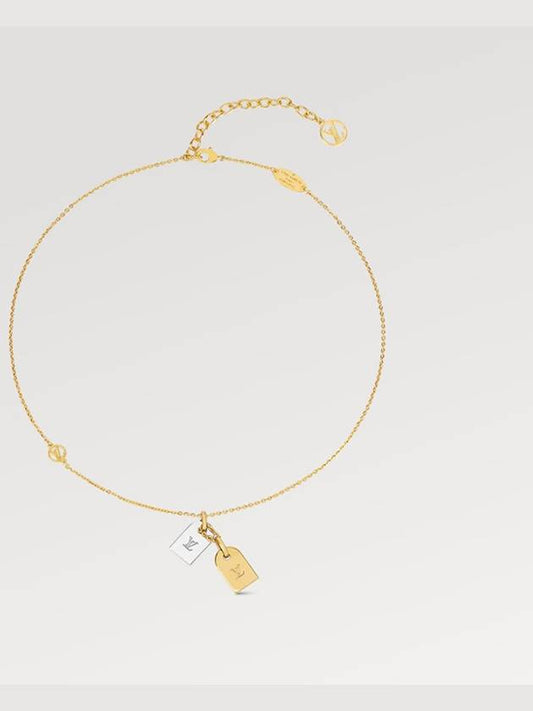 Nanogram Necklace Gold - LOUIS VUITTON - BALAAN 2