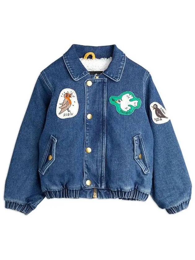 Kids Denim Patch Jacket 21710150 60 - MINI RODINI - BALAAN 1