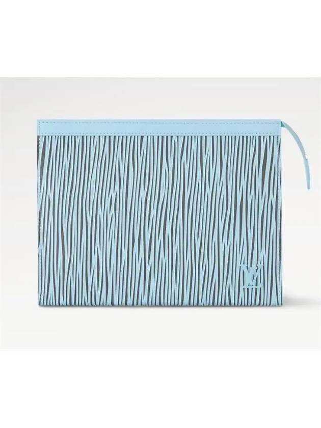 Pochette Voyage MM Clutch Bag Light Blue - LOUIS VUITTON - BALAAN 2