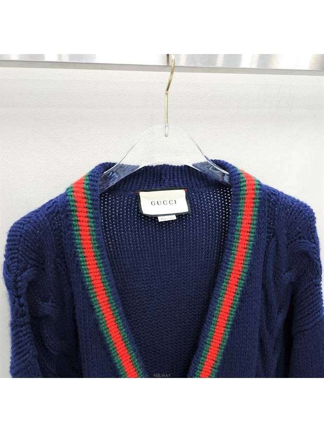 men cardigan - GUCCI - BALAAN 4