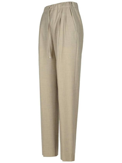 Max Mara 'Garbo' Beige Cashmere Pants - MAX MARA - BALAAN 2