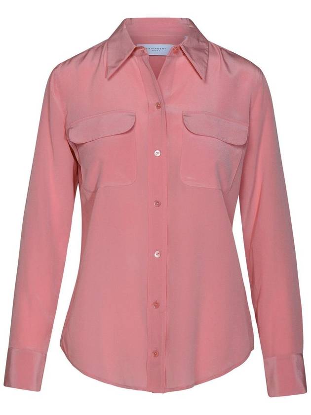 Equipment Pink Silk Shirt - EQUIPMENT - BALAAN 1