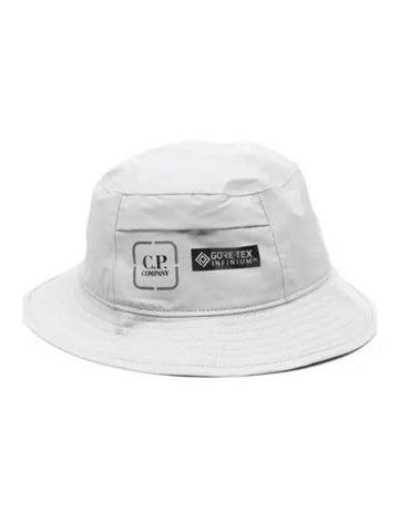 Gore-Tech Logo Bucket Hat Grey - CP COMPANY - BALAAN 1