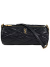 Tube Quilting Small Shoulder Bag Black - SAINT LAURENT - BALAAN 2