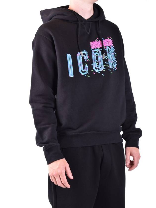 BE Icon Cool Hood S79GU0110S25516 900 BLACK B0170292148 - DSQUARED2 - BALAAN 4