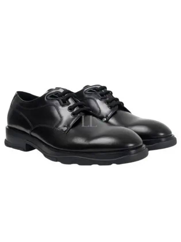 Men's Slim Tread Lace-Up Derby Black - ALEXANDER MCQUEEN - BALAAN 2