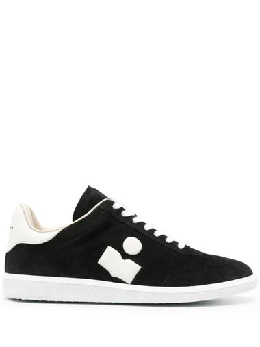 Bryce Suede Low Top Sneakers Black - ISABEL MARANT - BALAAN 1