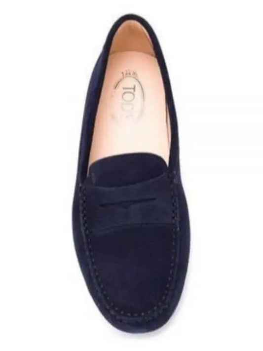 Gomini Suede Driving Shoes Blue - TOD'S - BALAAN 2