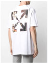 Men's Spray Caravaggio Short Sleeve T-Shirt White - OFF WHITE - BALAAN 6