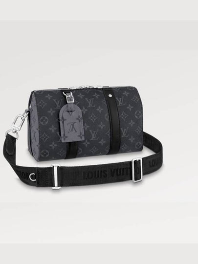 City Keepall Cross Bag Black - LOUIS VUITTON - BALAAN 2