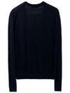 V-Neck Button Down Cardigan Black - VERSACE - BALAAN 3