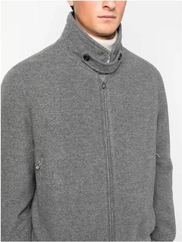 Quilting Cashmere Bomber Jacket Grey - BRUNELLO CUCINELLI - BALAAN 4