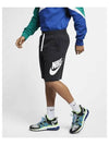 Sportswear Big Logo Shorts Black - NIKE - BALAAN 2