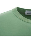 Waffen Patch Crew Neck Sweatshirt Sage Green - STONE ISLAND - BALAAN 5