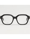 CL50096I 001 Officially imported square horn rim Asian fit luxury glasses frame - CELINE - BALAAN 4