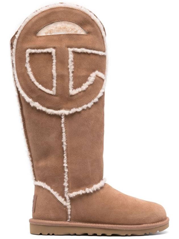 Logo Tall Winter Boots Chestnut - UGG - BALAAN 2