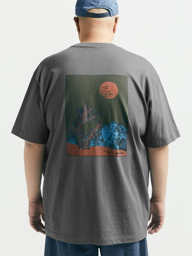 From The Desert Short Sleeve T-Shirt Dark Grey - BOOVOOM - BALAAN 1