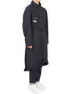 Metropolis Series Gore-Tex 3L Infinium Belted Single Coat Navy - CP COMPANY - BALAAN 5