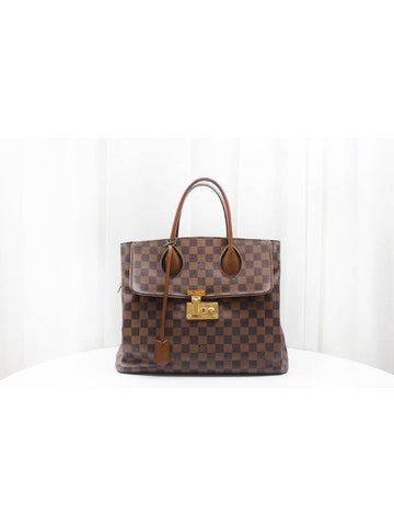 Damier Eben Ascot Women s Tote Bag N41273 - LOUIS VUITTON - BALAAN 1