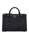 Gancini Travel Tote Bag Black - SALVATORE FERRAGAMO - BALAAN 1