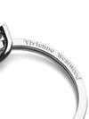 8203010KU OM0009 N405 Saffiano Hammered ORB Keyring - VIVIENNE WESTWOOD - BALAAN 3