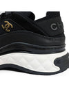 Mixed fiber women s sneakers black gold G35617 - CHANEL - BALAAN 6