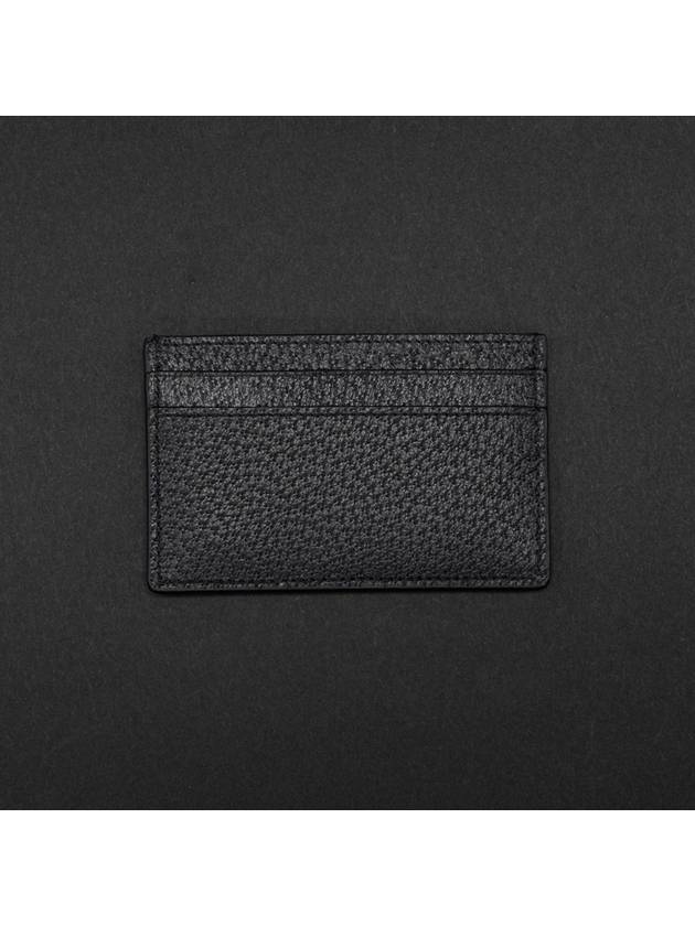 Gold Hardware GG Marmont Card Wallet Black - GUCCI - BALAAN 7