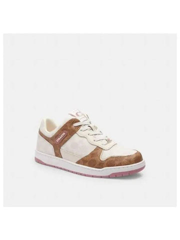 C201 Low Top Sneakers In Signature CW891 P7M - COACH - BALAAN 1