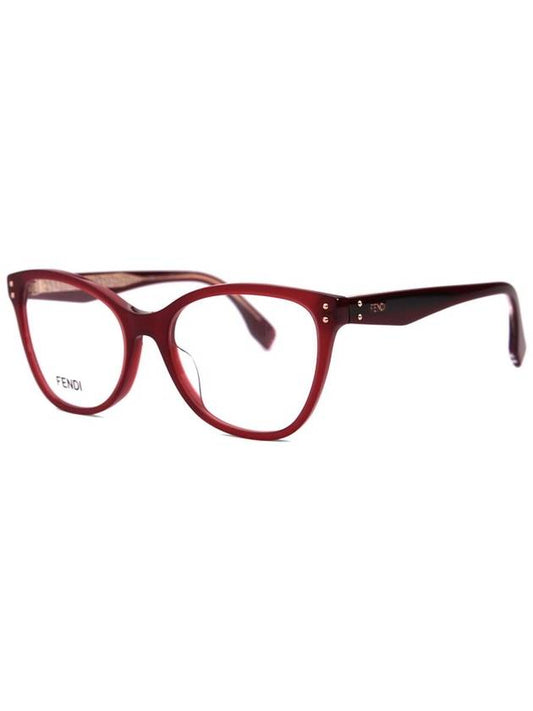 FE50006I 069 Officially imported cat eye horn rim Asian fit luxury glasses frame - FENDI - BALAAN 1