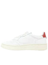 Men's Medalist Leather Low Top Sneakers White - AUTRY - BALAAN 3