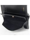 Matelasse Logo Nappa Leather Half Wallet Black - MIU MIU - BALAAN 3