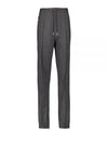 Micro Houndstooth Wool Track Pants Grey - DIOR - BALAAN 2