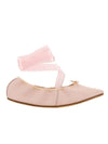 Sophia Ribbon Calfskin Flat Pink - REPETTO - BALAAN 1