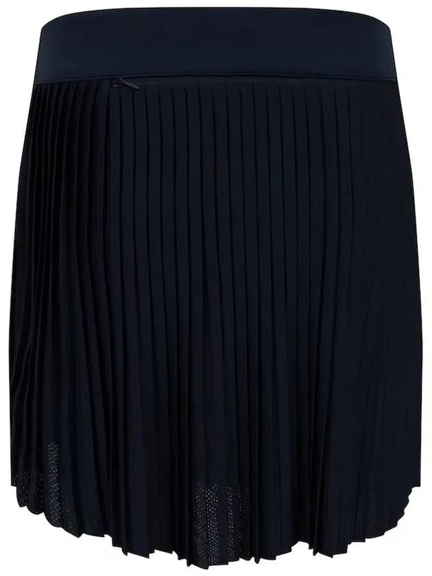 Women's Binx Pleated Skirt Navy - J.LINDEBERG - BALAAN 4