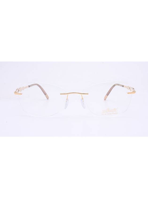 4376 20 6051 Glasses Glasses Jewelry Decoration Swarovski Jewelry Rimless - SILHOUETTE - BALAAN 2