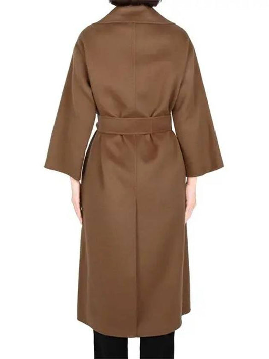 Brown bronze Venice wool robe coat 095 - MAX MARA - BALAAN 2