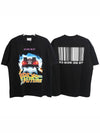 Back To The Future Graphic Short Sleeve T-Shirt Black - VETEMENTS - BALAAN 2