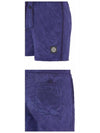 Men's Nylon Metal Swim Shorts Royal Blue - STONE ISLAND - BALAAN 6