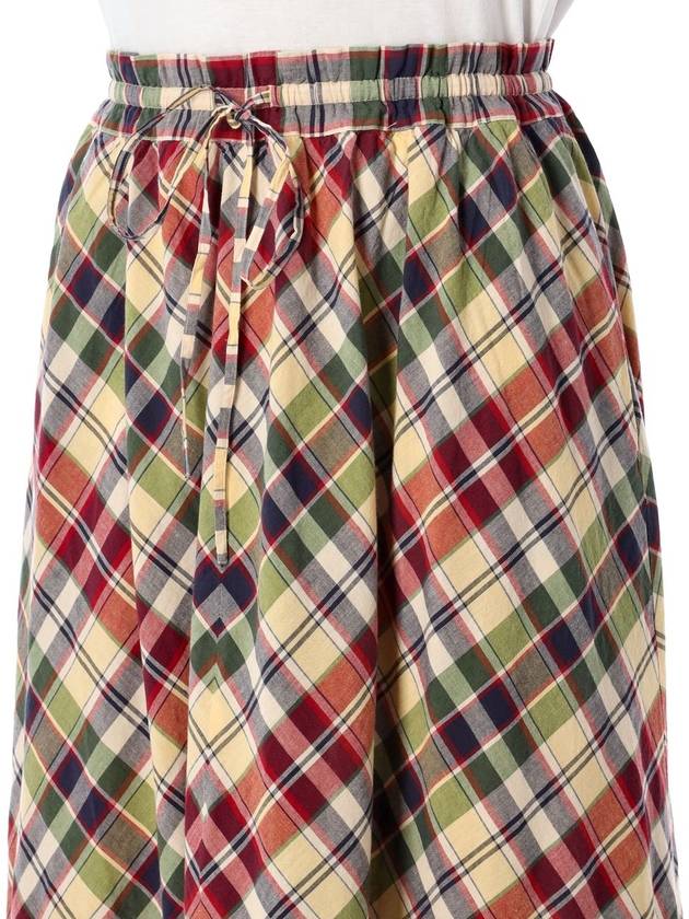 MIDI SKIRT CHECK - POLO RALPH LAUREN - BALAAN 3